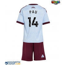 Otroški Nogometni dresi Aston Villa Pau Torres #14 Tretji 2026-27 Kratek Rokav (+ Kratke hlače)